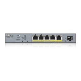 Zyxel GS1350-6HP-EU0101F Switch Gestionado Gigabit Ethernet PoE 5 Puertos 60W Montaje Pared