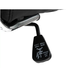 Q-connect Silla de Dirección Bosa Simil Piel Premium, Negro, Altura Máx. 1130mm, Ancho 550mm, Profundidad 630mm