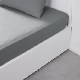 Today TOD3574641207212 Estructura de Cama Esencial Acero con Tapizado Algodón 90x190 cm 1 Persona