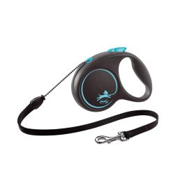 Correa Flexi Black Design S Cordón 5M Azul Correa Flexi Black Design S Cordón 5M Azul