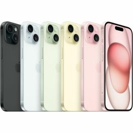 Smartphone Apple iPhone 15 6,1" 128 GB Azul Rosa Smartphone Apple iPhone 15 6,1" 128 GB Azul Rosa