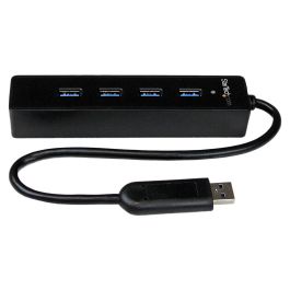 Startech Hub USB 3.0 SuperSpeed 4 Puertos Tipo A - Concentrador USB 3.0 con Cable de 25.4 cm, Compatible con USB 2.0/1.1, Plug & Play, para Portátil y PC (ST4300USB3A, FCC, RoHS) Precio: 37.98999974. SKU: B15KGENSQH