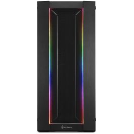 Sharkoon Elite Shark CA200M Caja PC ATX/E-ATX con Cristal Templado Negro