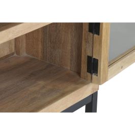 Vitrina Home ESPRIT Metal Madera de mango 80 X 30 X 120 CM