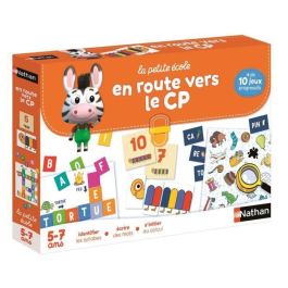 Nathan La pequeña escuela: ¡camino a la PC! Juego educativo infantil con crucigramas, actividades de sílabas y números, para niños a partir de 6 años.
