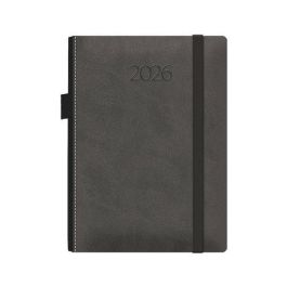 Agenda Anual (2026) Dohe Melbourne Cosida Tapa Extra Polipiel Con Goma 150X210 D/P Gris Precio: 18.49999976. SKU: B1A8GPF4RX