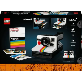 Lego 21345 Ideas Cámara Polaroid OneStep SX-70, Modelo de Construcción para Adultos con Pegatinas
