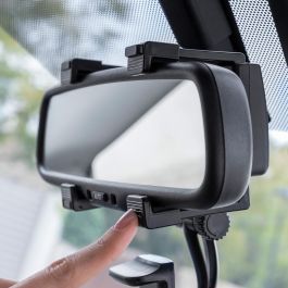 Soporte de Smartphone para Espejo Retrovisor Stropp InnovaGoods Soporte de Smartphone para Espejo Retrovisor Stropp InnovaGoods