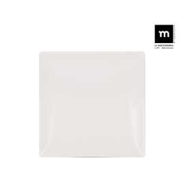 La Mediterranea Plato Postre Ivory Brillo 18 cm (12 Unidades)