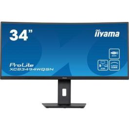 iiyama ProLite XCB3494WQSN-B5 LED display 86,4 cm (34") 3440 x 1440 Pixeles UltraWide Quad HD Negro iiyama ProLite XCB3494WQSN-B5 LED display 86,4 cm (34") 3440 x 1440 Pixeles UltraWide Quad HD Negro
