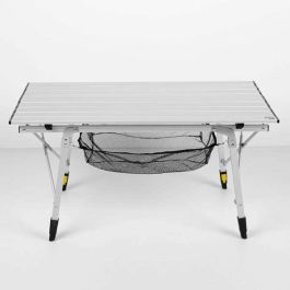 Mesa camping plegable compacta aluminio 90x51x45/70 Mesa camping plegable compacta aluminio 90x51x45/70