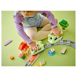 Lego Tren de aventuras interactivo 10427 - Juguetes de aprendizaje temprano para niños de 2 años