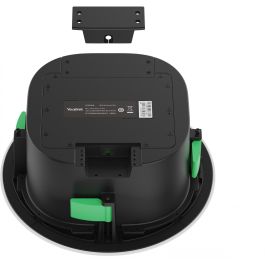 Yealink CS10 Altavoz para conferencia, blanco y negro, con alimentación PoE, rango de frecuencia 100-20000Hz