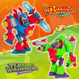 Robot turbo warrior speed superthings transformable en moto 18x21x8,7cm