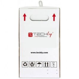 Cable de Red Rígido FTP Categoría 6 Techly 022595 Gris 305 m
