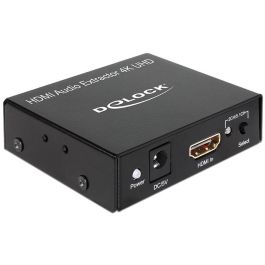 DELOCK Adapter HDMI zu HDMI + Audio Extractor 4K Precio: 97.49999952. SKU: B173P8D9EF