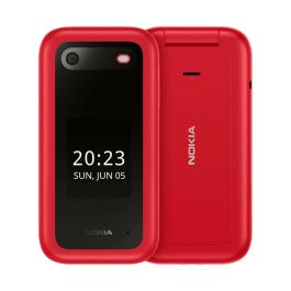 Nokia 2660 FLIP RD Teléfono Móvil Plegable Rojo, Pantalla y Botones Grandes, Batería Larga, Botón Emergencia, HAC. Precio: 86.49999963. SKU: S8101894