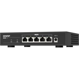 QNAP QSW-1105-5T Switch No Administrado 5 Puertos Gigabit Ethernet Negro