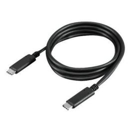 Lenovo USB-C cable, 1 meter length, 10Gbps data rate, 20V/5A power delivery, suitable for laptops and monitors. Precio: 23.50000048. SKU: B16SHPAZCP