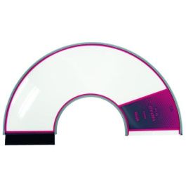 Velfast Collar Isabelino Transparente con Borde de Neopreno, Antiarañazos, Tamaño 25 Precio: 12.50000059. SKU: B1ETG85A8Z