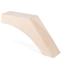Q&Q Pata de Madera Boomerang 105 mm Natural para Sofás y Muebles Precio: 8.59000054. SKU: B1J2YZ63GP