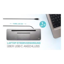 Hub USB i-Tec C31FLATPRO100 Gris