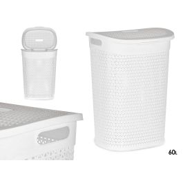 Kipit Cesto Ropa con Tapa 60L Blanco 43.5x34x57 cm (Set de 6) Precio: 78.99000032. SKU: S3605798