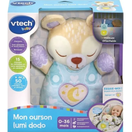 Vtech Baby VT3417765398056 My Lumi Dodo Bear Peluche Interactivo para Bebé