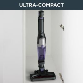 Rowenta Wireless Broom Vacuum, tubo flexible, compacto, todo tipo de superficie, autonomía 40 min, X-trem, negro/púrpura RH1238WO