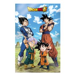 Sd toys Poster 3D 58x38 cm Dragon Ball Super Battle Of Gods Goku Vegeta Oficial Licenciado Anime