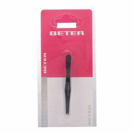 Beter Pinza de Depilar Punta Recta de Acero Negro 1 Unidad - Herramienta Cosmética para Depilación Precisa Precio: 3.50000002. SKU: S0523088