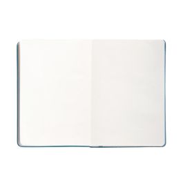 Cuaderno Con Gomilla Antartik Notes Tapa Dura A4 Hojas Lisas Azul Claro 100 Hojas 80 gr Fsc