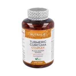 NUTRALIE Curcuma Jengibre Pimienta Negra 120 Cápsulas Veganas Antioxidante Digestivo Cardiovascular Ecológico Precio: 16.5. SKU: B1CAZ2E55D