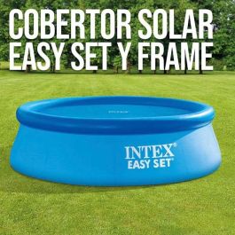 Intex Cobertor Solar para Piscina Easy Set Frame Diámetro 366 cm PVC