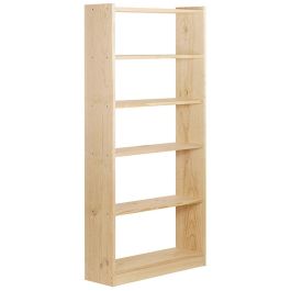 Librería Astigarraga Gala Natural Pino 184 x 80 x 25 cm 6 Estantes Precio: 128.88999981. SKU: S7908513