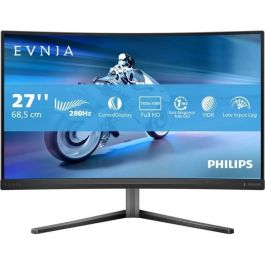 Monitor Gaming Curvo Philips Evnia 5000 27M2C5200W 27"/ Full HD/ 0.3ms/ 280Hz/ VA/ Regulable en altura/ Negro Precio: 193.49999955. SKU: B18VLQ65B6