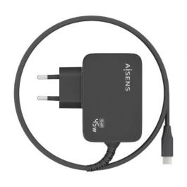 AISENS - CARGADOR GaN 45W PD3.0 1XUSB-C 1.8M, NEGRO AISENS - CARGADOR GaN 45W PD3.0 1XUSB-C 1.8M, NEGRO