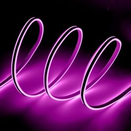 HO Tira LED Manguera Neon Flex 6W 220VAC 8x18mm Doble 120xSMD2835 6W/M x1M 40.000H [HO-NSPVC8x16DOY220G]