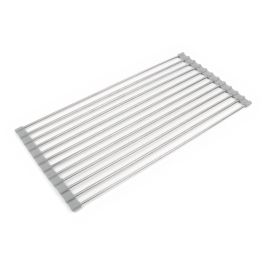 Escurridor de acero para fregadero Inde 46.5x23.5 cm (12 Unidades) Escurridor de acero para fregadero Inde 46.5x23.5 cm (12 Unidades)