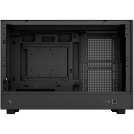 DeepCool CH260 Micro Torre PC Negra para Placas micro ATX, Mini-ATX, Mini-ITX con Ventana Lateral