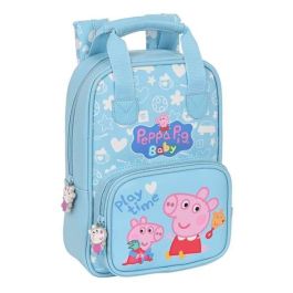 Mochila Infantil Peppa Pig Baby Azul claro (20 x 28 x 8 cm) Mochila Infantil Peppa Pig Baby Azul claro (20 x 28 x 8 cm)
