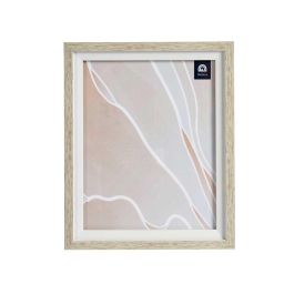 Giftdecor Portafotos Natural Borde Blanco 20x25 cm (Set de 24)