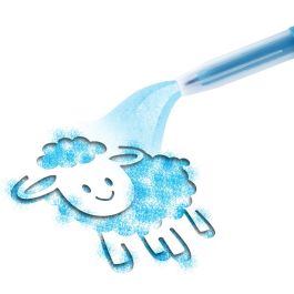 Jeux 2 momes Juego De 5 Aerógrafos Con 2 Plantillas