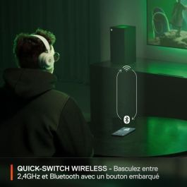 Auriculares inalámbricos para juegos - STEELSERIES - Arctis Nova 5X - Blanco Auriculares inalámbricos para juegos - STEELSERIES - Arctis Nova 5X - Blanco