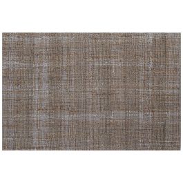 DKD Home Decor Alfombra de Suelo Estilo Boho de Yute Natural 2200 gsm con Base Antideslizante. 300 x 200 cm.