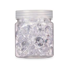 Bote 150Gr Diamante Gr Transparente Giftdecor 6X8CM (32 Unidades) Bote 150Gr Diamante Gr Transparente Giftdecor 6X8CM (32 Unidades)
