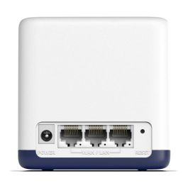 Mercusys Halo H50G Sistema Wi-Fi Malla para Hogar, Doble Banda 2.4/5 GHz, Wi-Fi 5 (802.11ac), Pack de 2 Nodos, Color Blanco