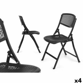 Silla Plegable ZJ-Y59BL Negro 59 x 50 x 82 cm 108 x 13,5 x 50 cm (4 Unidades) Precio: 111.7900003. SKU: B1FGFQ93DE