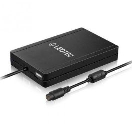 Leotec LENCSHOME11 Cargador Portátil Automático Universal 90W Ultraslim con 12 Conectores, USB y Voltaje 15-20V Negro Precio: 31.50000018. SKU: S5612059