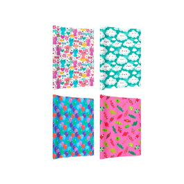 Basika Papel de Regalo Infantil Rollo 1m x 3m Diseños Surtidos